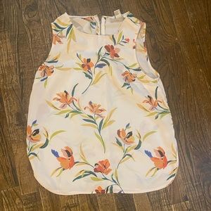 (3 for $15) Cute Floral Print Forever21 Sleeveless Top Sz Small